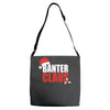 banter claus funny Adjustable Strap Totes