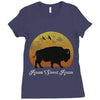 roam sweet roam slouchy Ladies Fitted T-Shirt