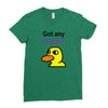 got any grapes Ladies Fitted T-Shirt