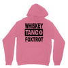 whiskey tango foxtrot Unisex Hoodie