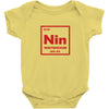 89 nin nintendium 189 Baby Bodysuit