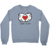 mickey et l'amour en Crewneck Sweatshirt