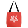 Girls Can Do Anything Tote Bags