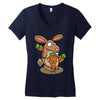 carrot party Women's V-Neck T-Shirt
