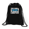 this is what an awesome plumber looks like Drawstring Bags