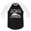 all aboard hot mess express train 3/4 Sleeve Shirt