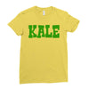 Kale Vegan Ladies Fitted T-Shirt
