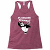5 Percent Unicorn 95 Percent Ninja Racerback Tank