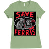 save ferrıs Ladies Fitted T-Shirt