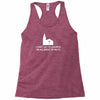 i can't go to church i'm allergic to nuts Racerback Tank