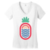 lineapple Women's V-Neck T-Shirt