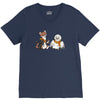 the owl and the weasel V-Neck Tee