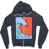 Wave Zipper Hoodie