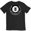 8ball skull V-Neck Tee