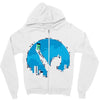 bat signal Zipper Hoodie