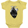 eiffel heart Baby Bodysuit