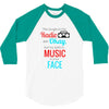 THE SONGS ON THE RADIO 3/4 Sleeve Shirt