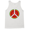 watermelon peace sign Tank Top