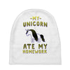 my unicorn ate my homework Baby Beanies