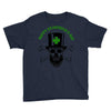 happy saint patrick day skull Youth Tee