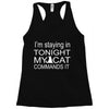 cat command Racerback Tank