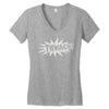 thwack! Women's V-Neck T-Shirt