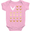 Maverick Pinstripe Lines Baby Onesie