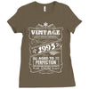 Vintage Aged To Perfection 1995 Ladies Fitted T-Shirt