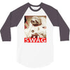 sloth astronaut swag 3/4 Sleeve Shirt