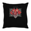 black lodge dance hall Throw Pillow