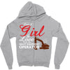 Just A Girl In Love With Her Heavy Equipment Operator Zipper Hoodie