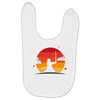 Samurai Sunset Baby Bibs