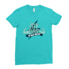 my dad my hero Ladies Fitted T-Shirt