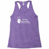 i'm not indecisive my mind Racerback Tank