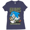anti dauphin violeurs Ladies Fitted T-Shirt