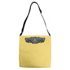 pinstripe 2 skull humor funny Adjustable Strap Totes