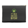 milk and eggs Accessory Pouches