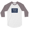 Sometimes the King is a Woman 3/4 Sleeve Shirt
