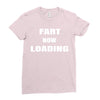 fart  loading Ladies Fitted T-Shirt