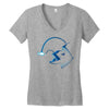 out baby fished Women's V-Neck T-Shirt