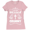 I Am One Blessed Grammy Ladies Fitted T-Shirt