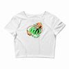 poison heart Crop Top