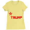 cccp trump Ladies Fitted T-Shirt