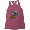 pizzaskull sticker original Racerback Tank