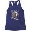 dragons are a girl's best frien Racerback Tank