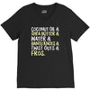 natural queens rock V-Neck Tee
