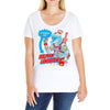 dolphin lundgren Ladies Curvy T-Shirt
