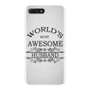 world's most amazing husband greeting iPhone 7 Plus Case