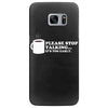 please stop talking it's too early coffee Samsung Galaxy S7 Edge