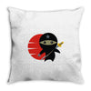 ninja star Throw Pillow